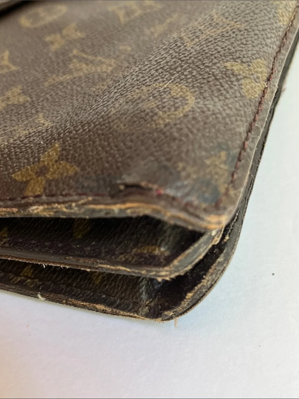 Vintage Louis Vuitton Monogram Canvas Briefcase